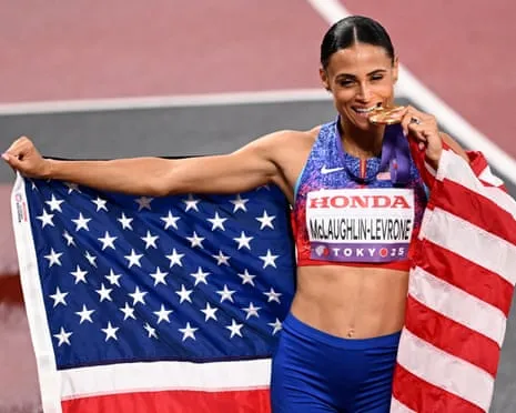 Sydney McLaughlin-Levrone clocks speediest female 400m in four decades to win gold medal